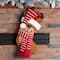 Glitzhome® 19" 3D Reindeer Hooked Stocking